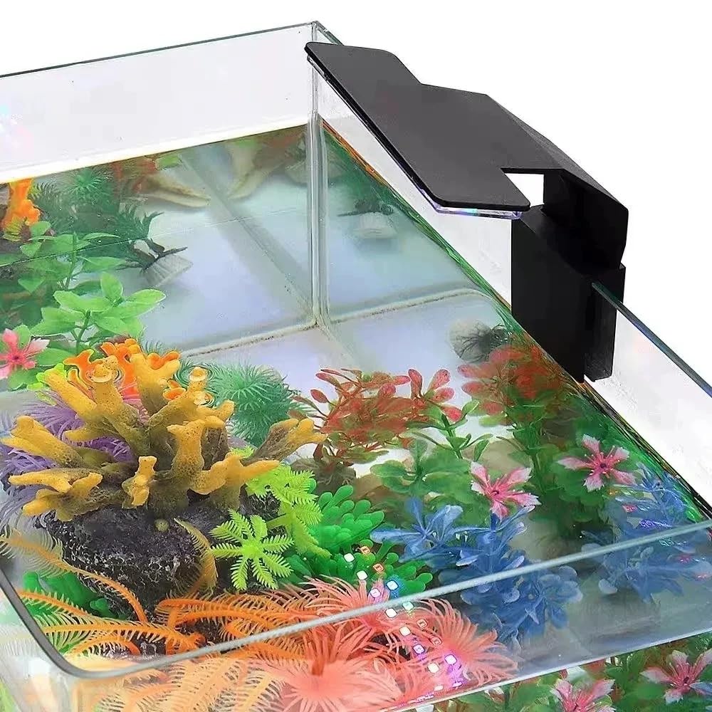 7W Clip On Aquarium Light with White Red Blue Green LED T607307