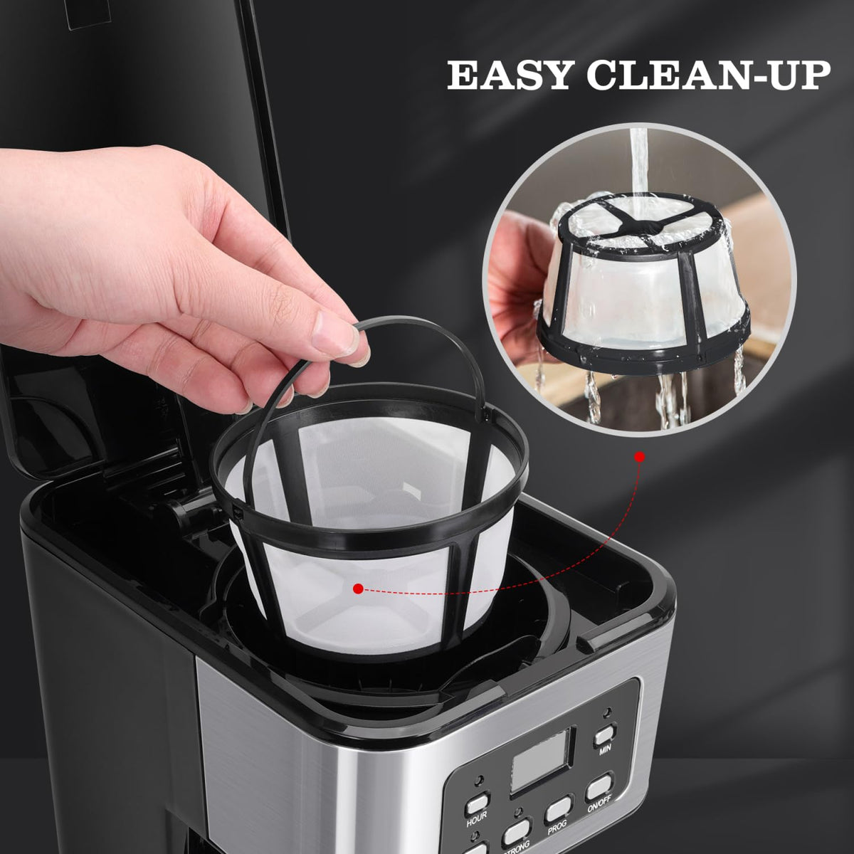 12-Cup Programmable Coffee Maker X6582
