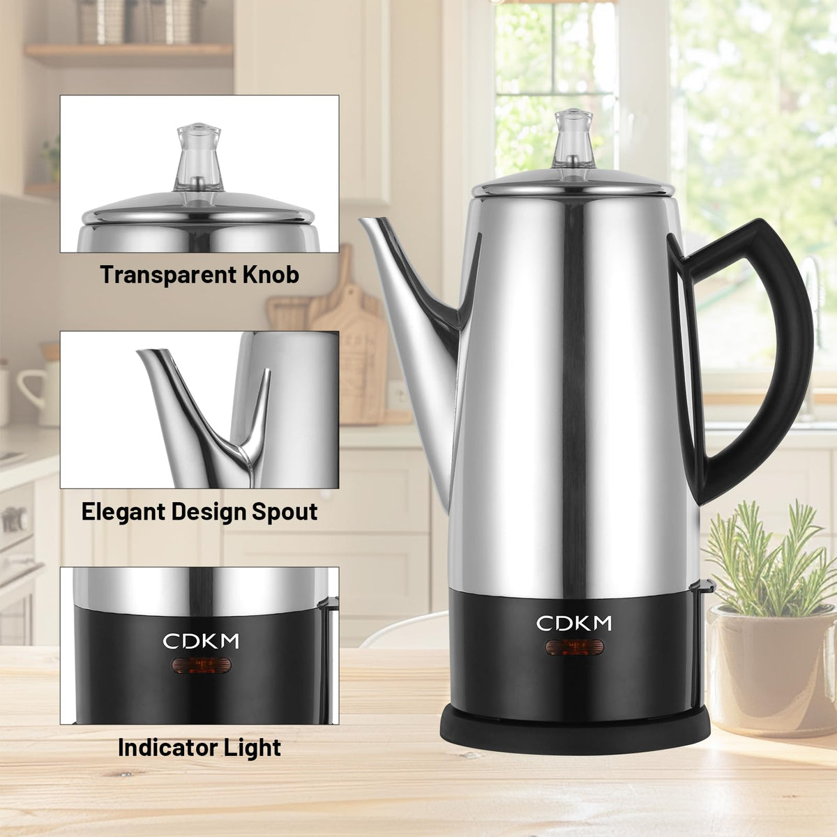 12-Cup Electric Percolator H193001