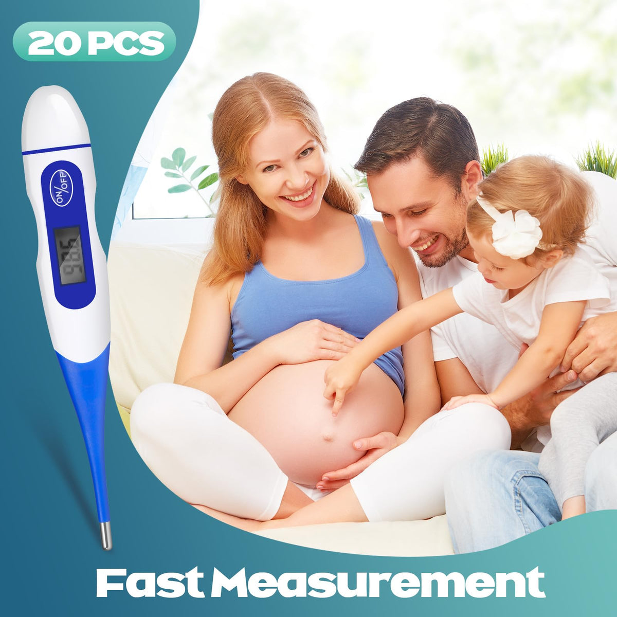 20 Pcs Digital Thermometers T35789