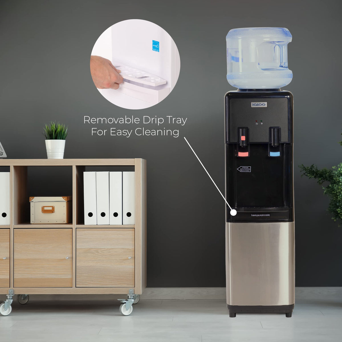 Top Loading Water Cooler with Hot Cold Settings P28197