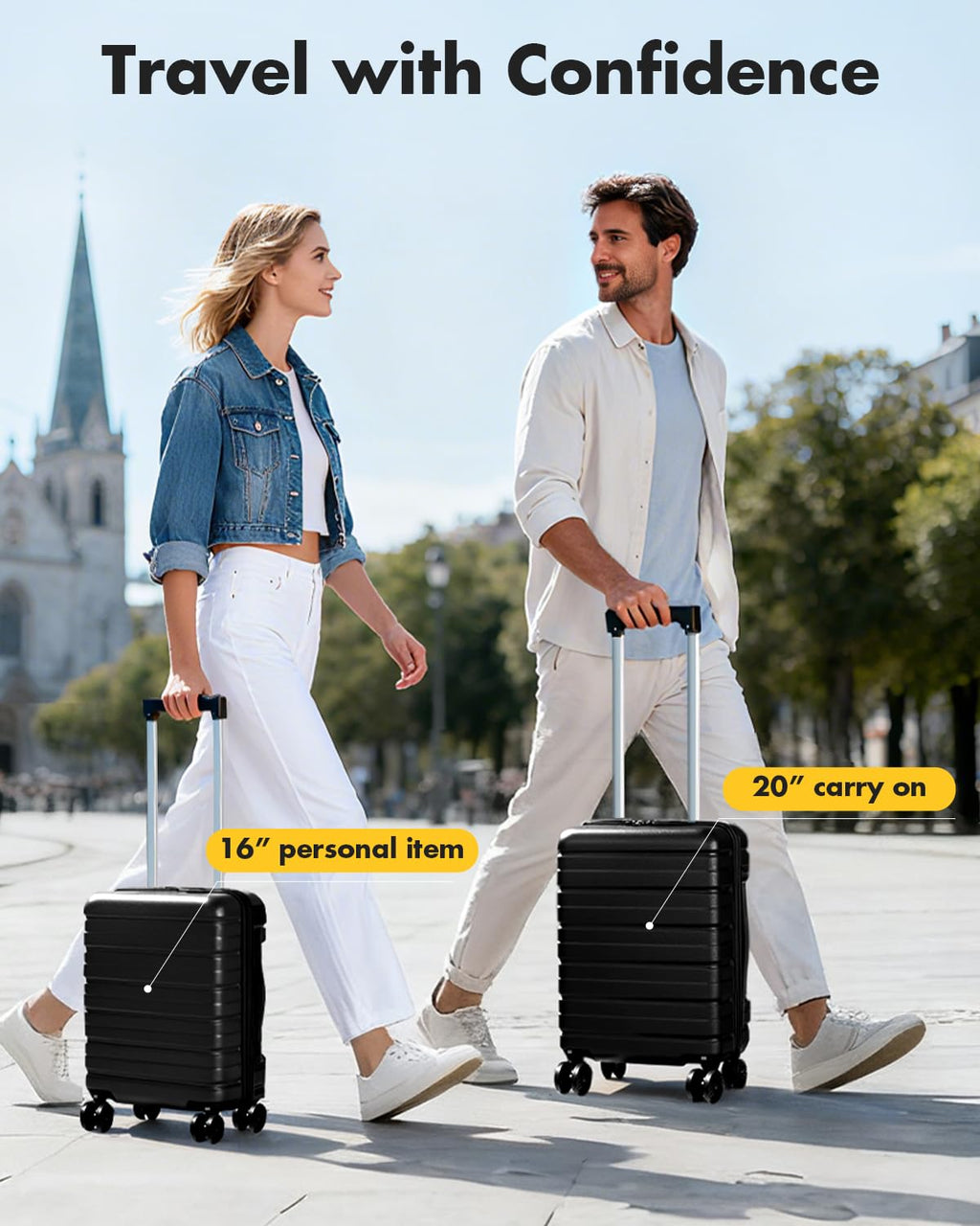 16 Inch Underseat Carry On Luggage M195