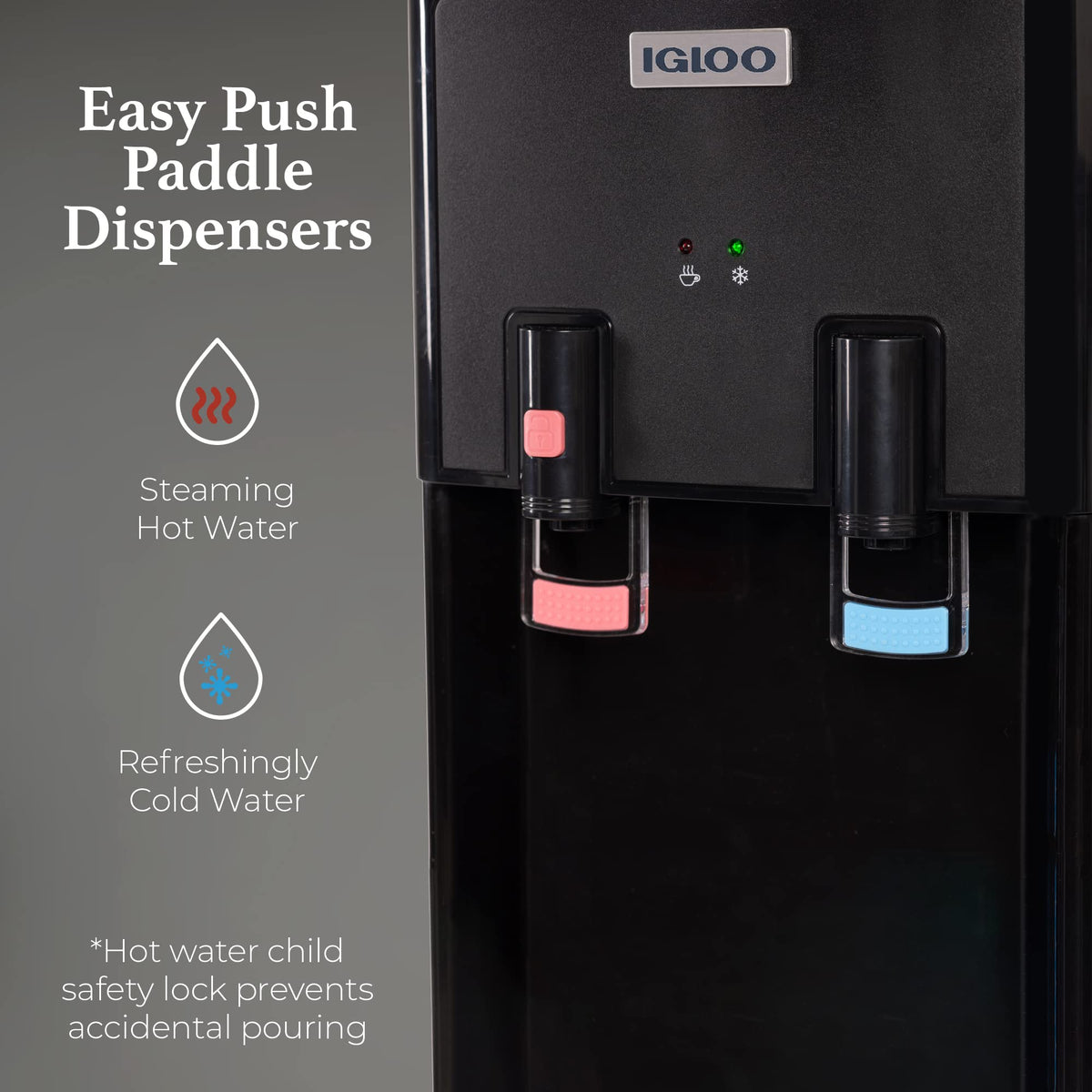 Top Loading Water Cooler with Hot Cold Settings P28197