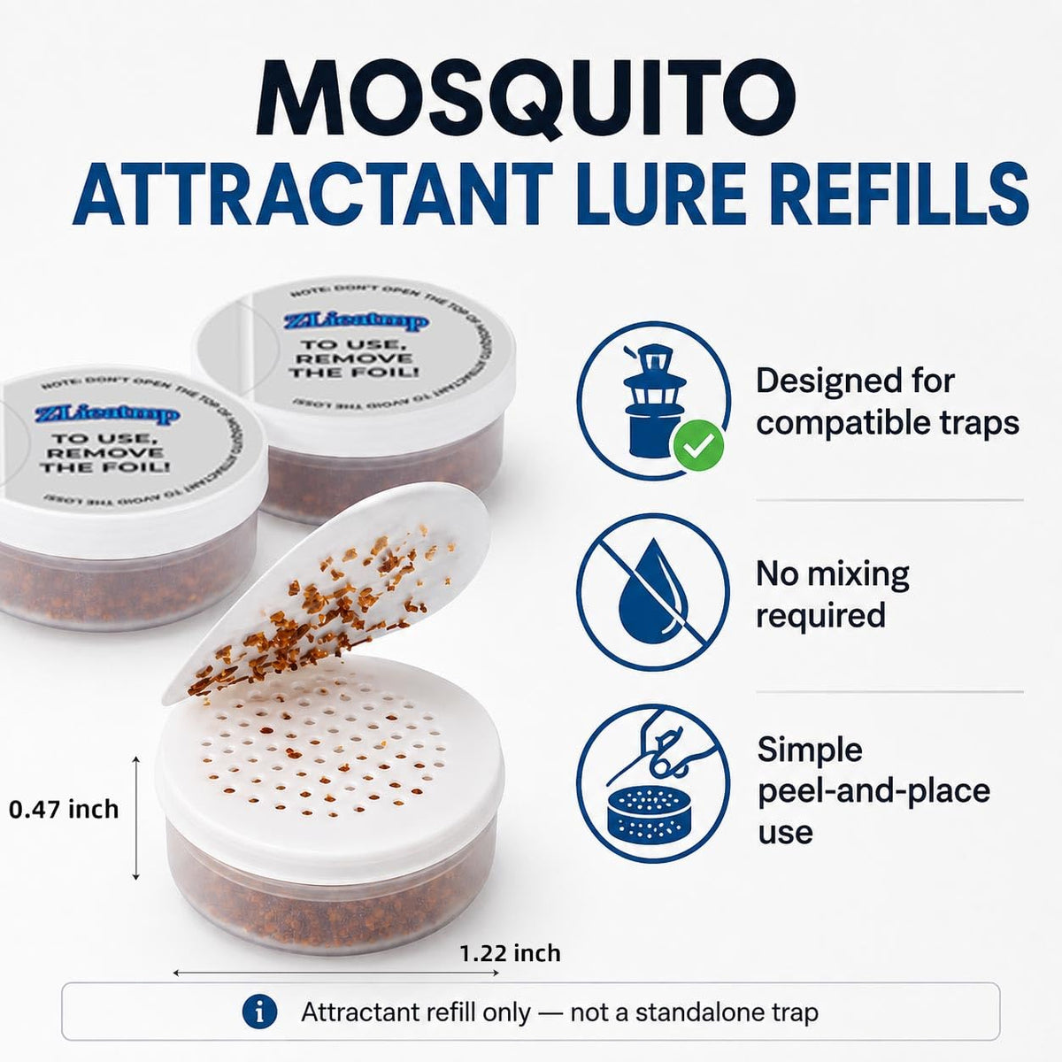 9 Pack Mosquito Attractant Lures H145670