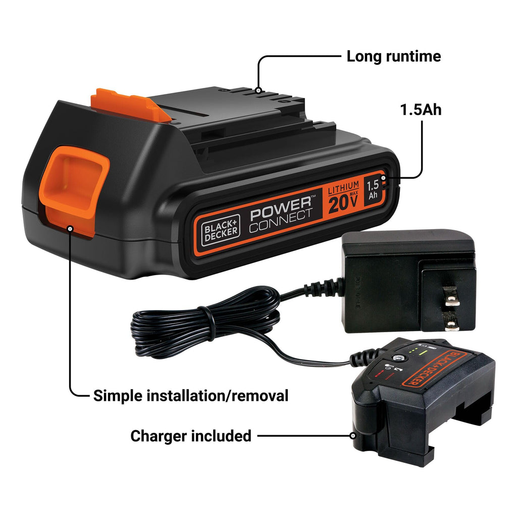20V MAX Lithium Ion Battery + Charger P751