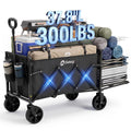 Collapsible Wagon with Tailgate, 300 lb Capacity Q896