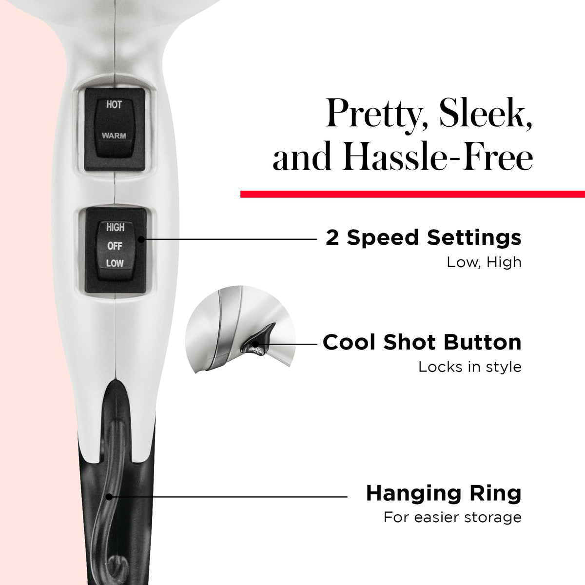 1875W Infrared Hair Dryer D41310