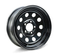 15 x 5 Trailer Wheel 5 Lug on 5" Bolt Pattern Black D18365