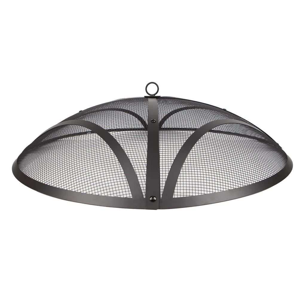 32In Reinforced Steel Round Fire Pit Screen Cover N941