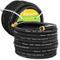 100 ft 5/8 in Heavy Duty Flexible Rubber Hybrid Garden Hose J640