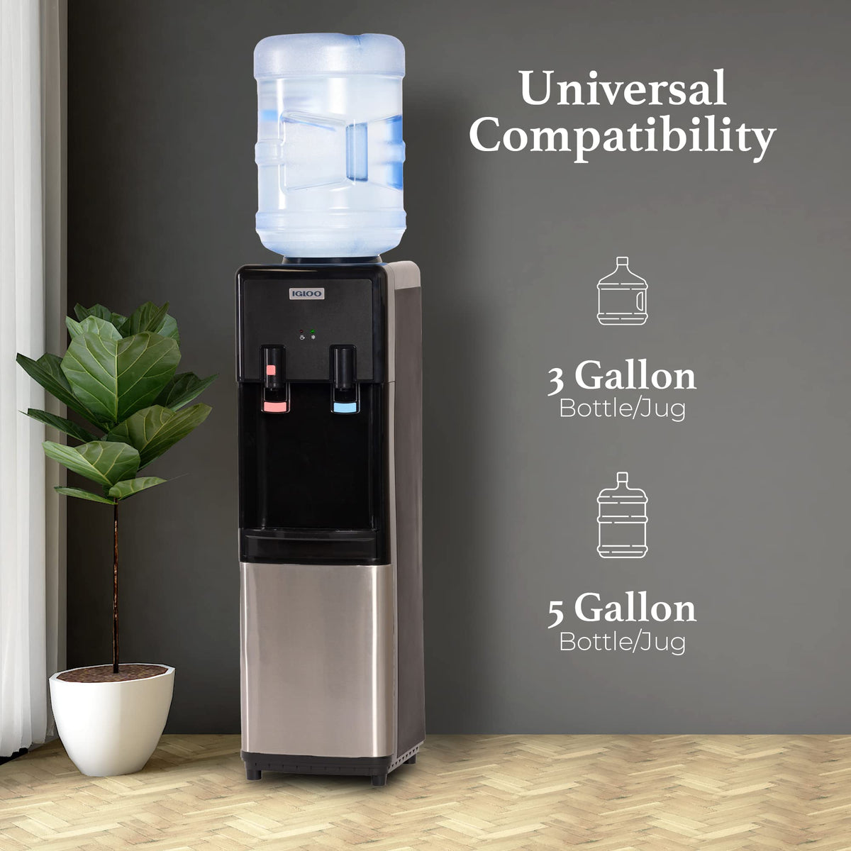 Top Loading Water Cooler with Hot Cold Settings P28197