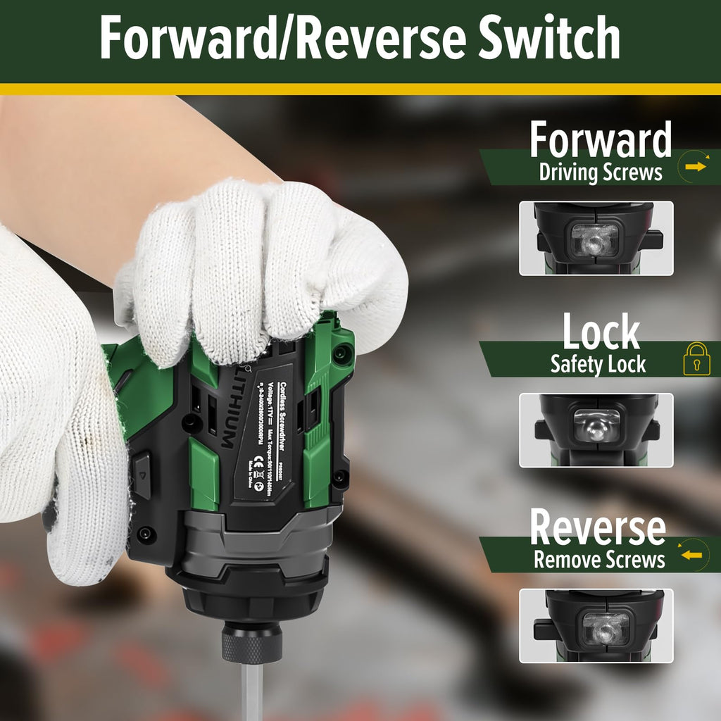Cordless Drill & Impact Driver Set L128700