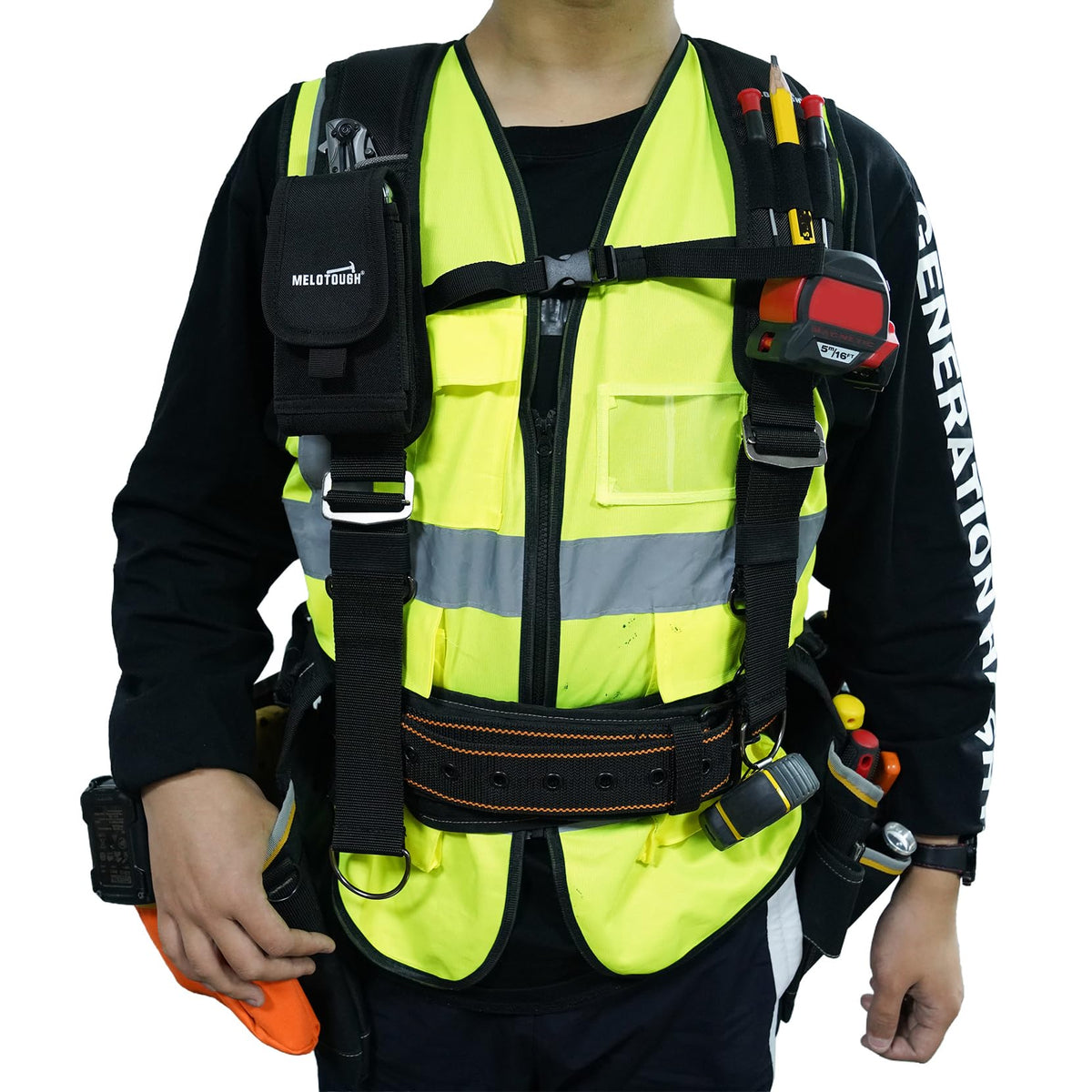 Tool Belt Suspenders Padded Work Suspension Rig V854