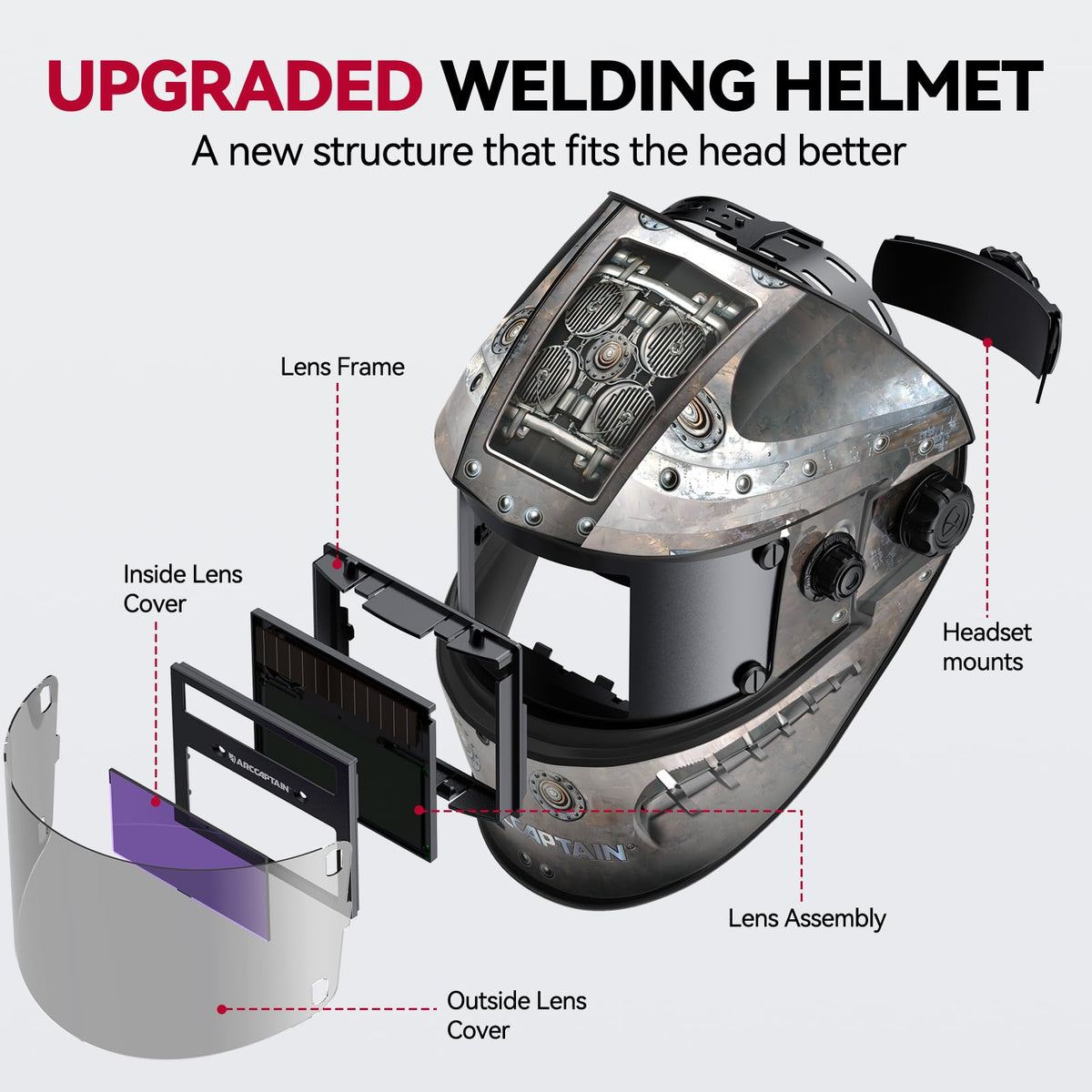 Auto Darkening Welding Helmet Z874