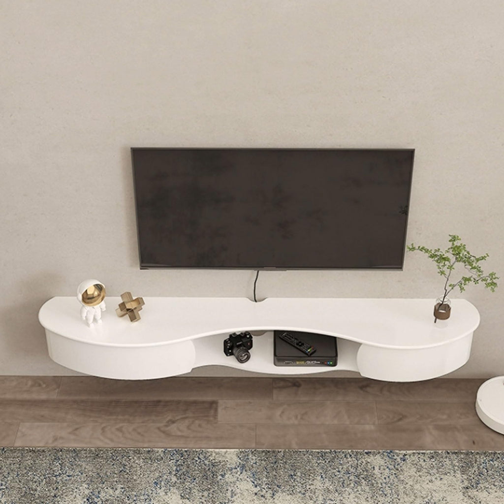 67'' Wall Mounted TV Stand with Drawers and Open Storage Shelf I429532