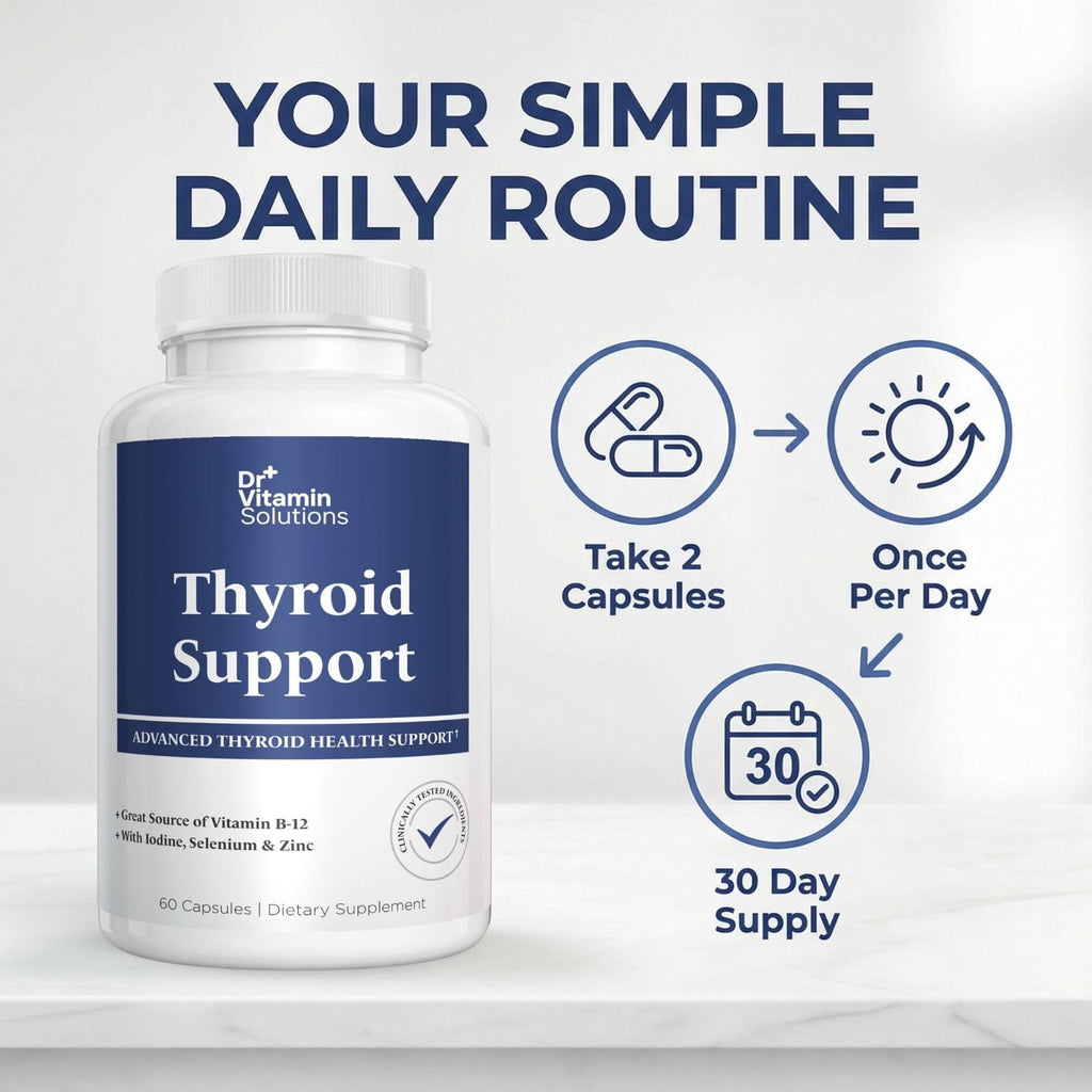 Iodine Thyroid Support Supplement 60 Capsules U8264