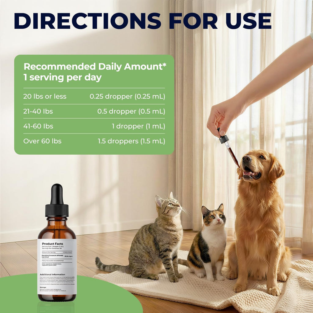 Dandelion Root & Leaf Extract Drops H5555