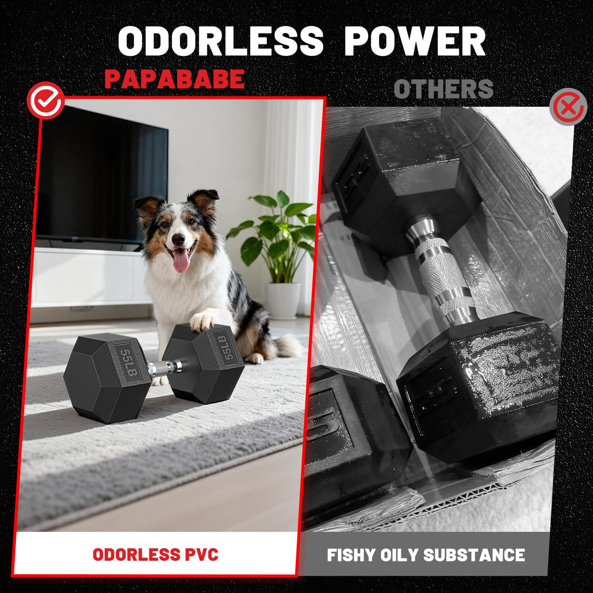 2.5-100lb Dumbbell C616