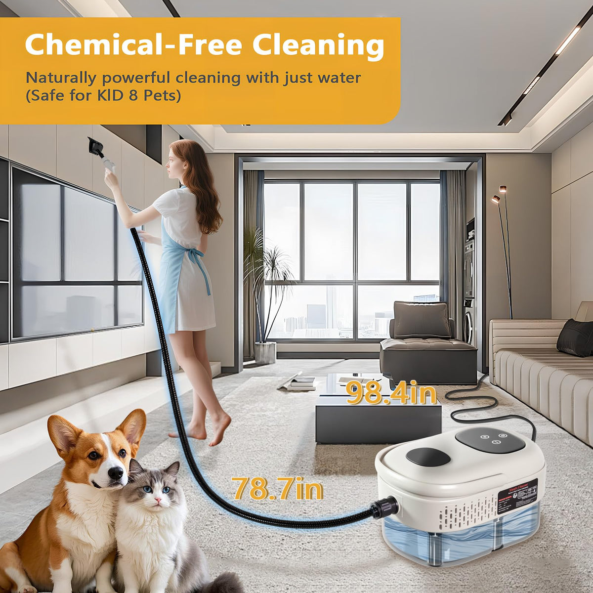 Handheld Steam Cleaner H1294