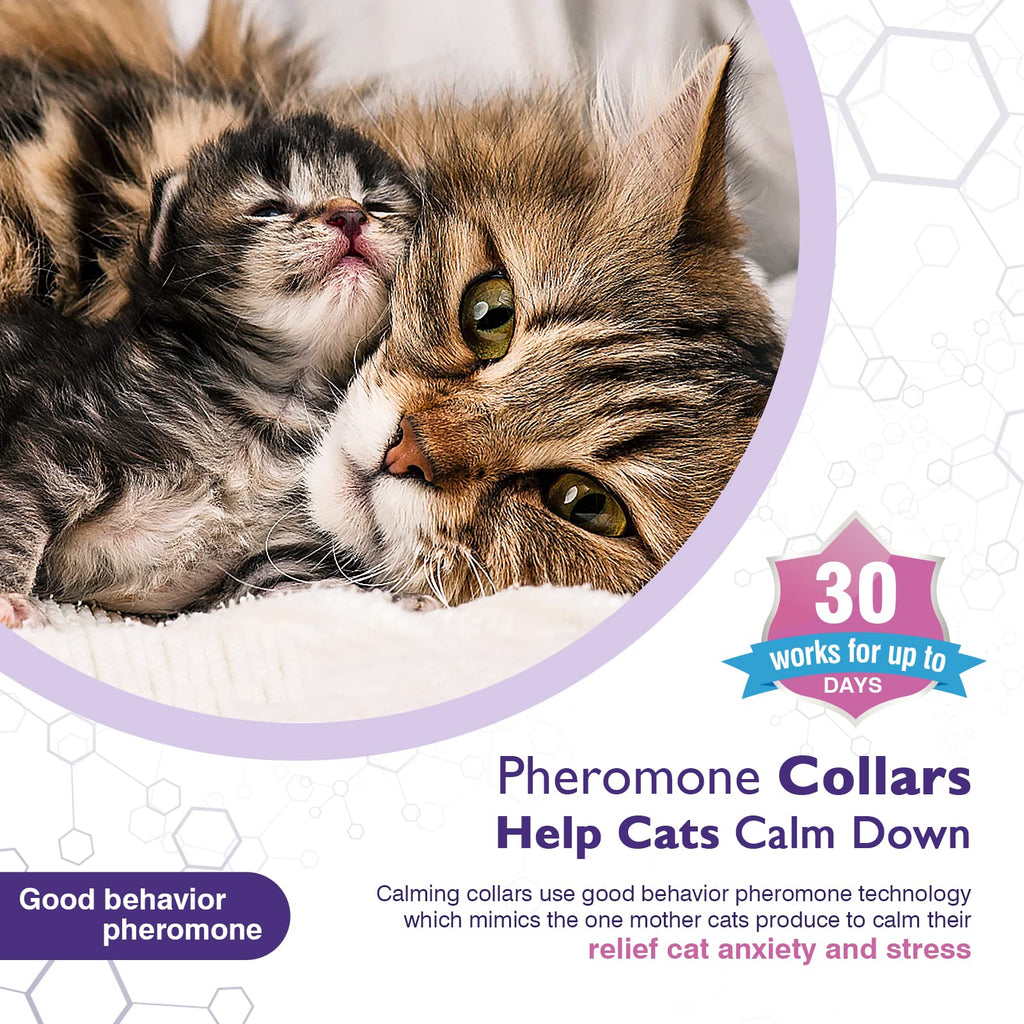 3 Pack Adjustable Calming Collars R9059