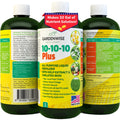 10-10-10 All Purpose Liquid Fertilizer with Seaweed Kelp & Iron 16 oz F4764