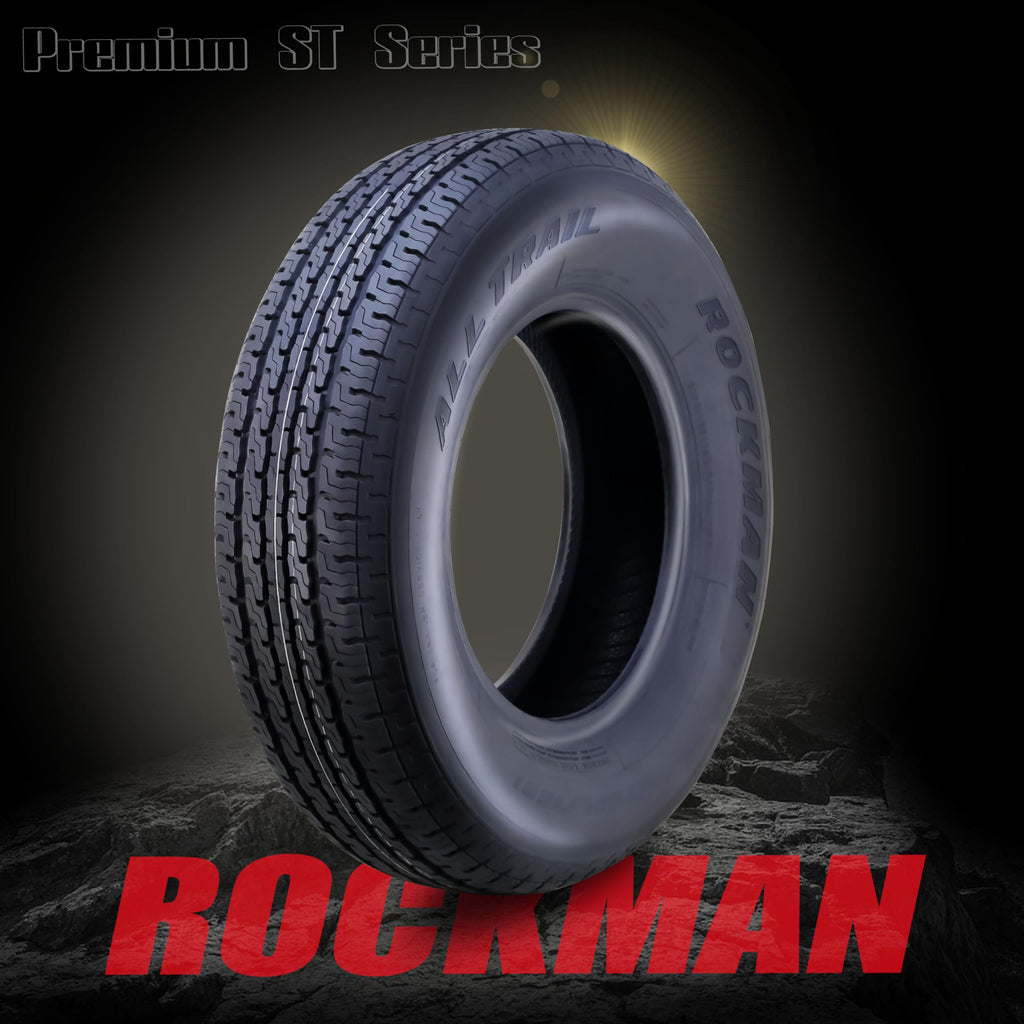 Heavy Duty Trailer Tire ST205/75R15 10-Ply Set4 I385333