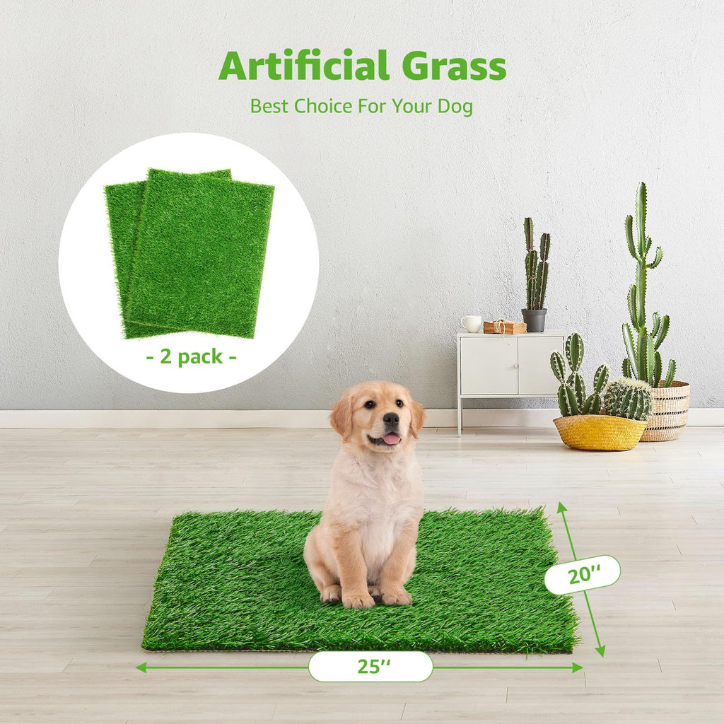 Artificial Grass Pee Pads 20"x 25" 2 Pack J6247