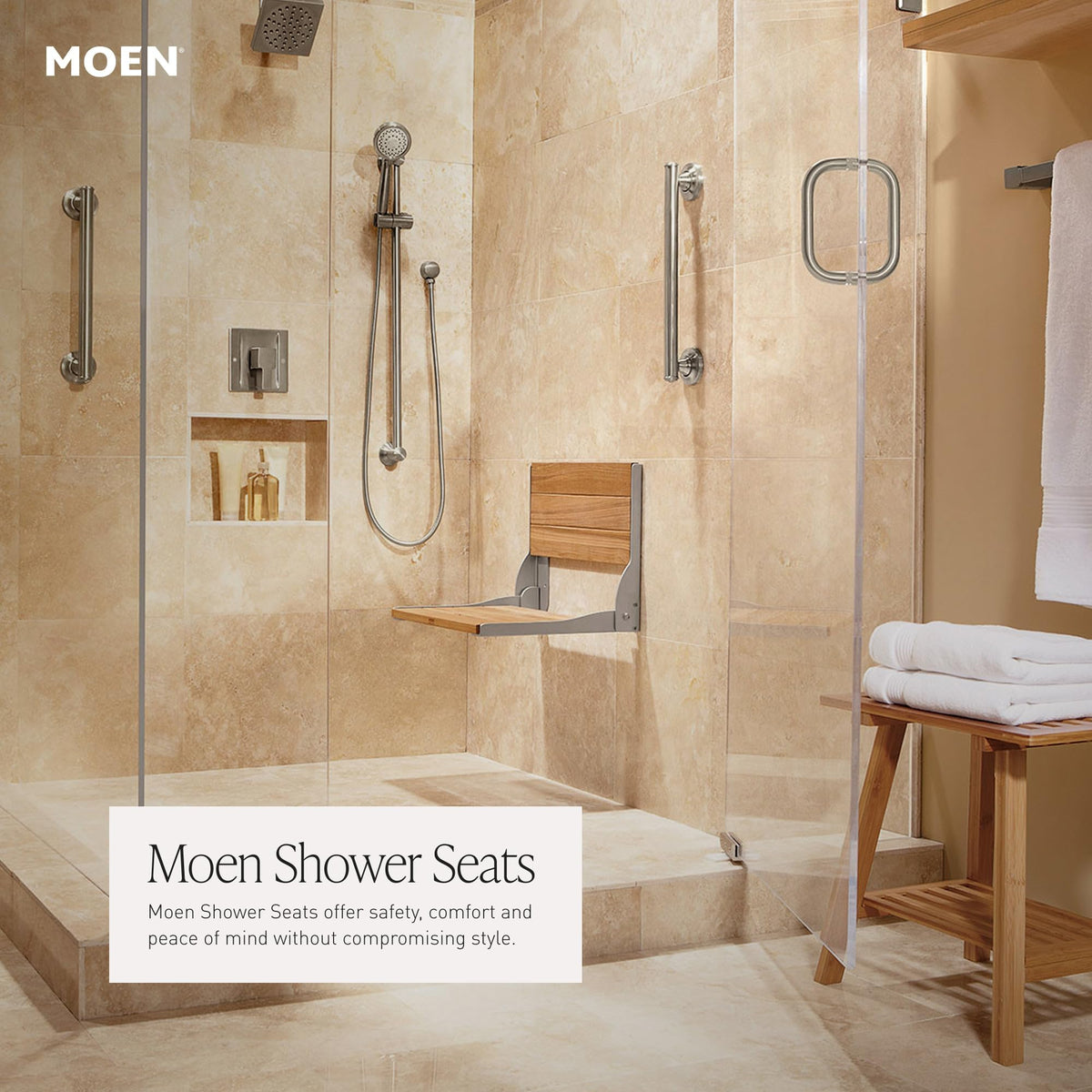 Fold-Down Shower Chair P963