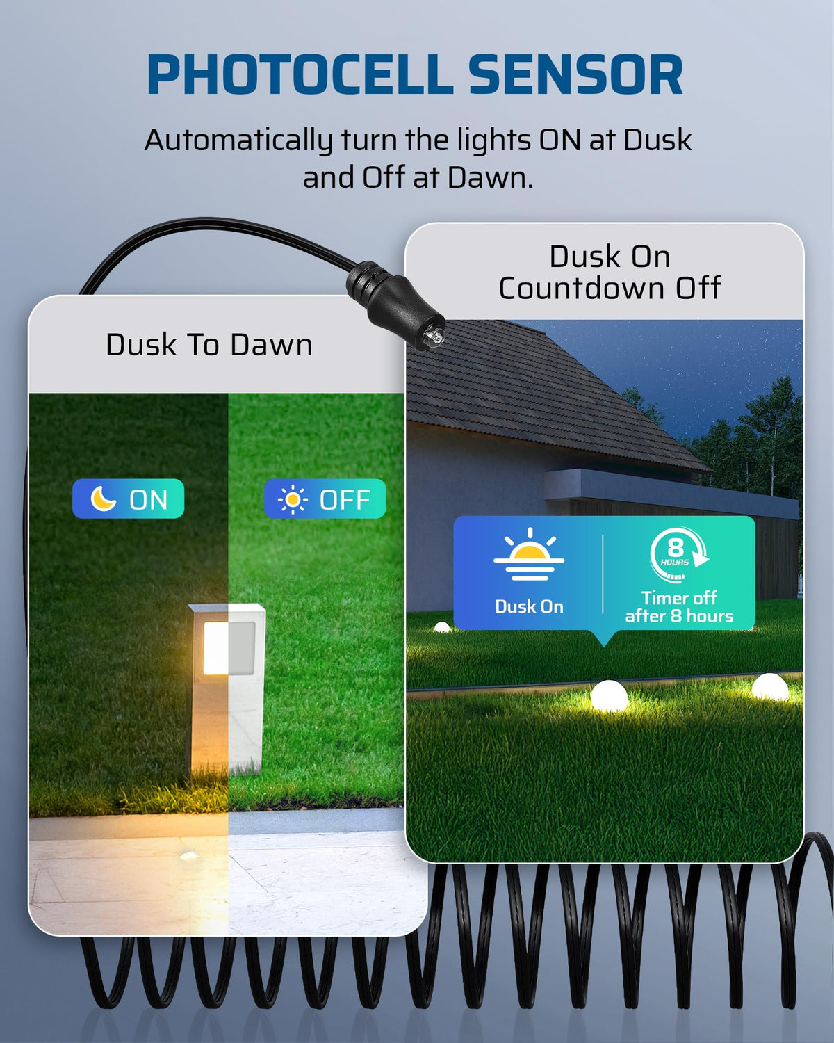 200W Low Voltage Landscape Lighting Transformer F17190