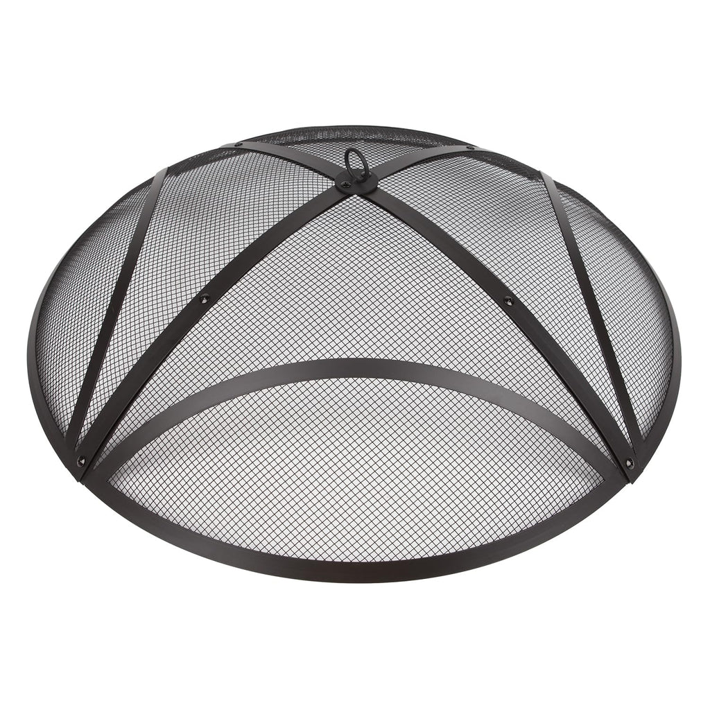 32In Reinforced Steel Round Fire Pit Screen Cover N941