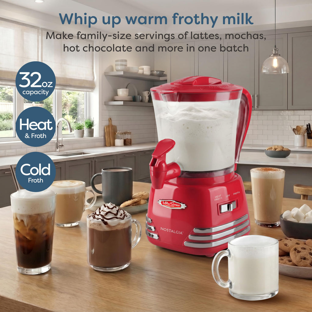 Hot Chocolate Maker & Milk Frother 4-Cup G8417