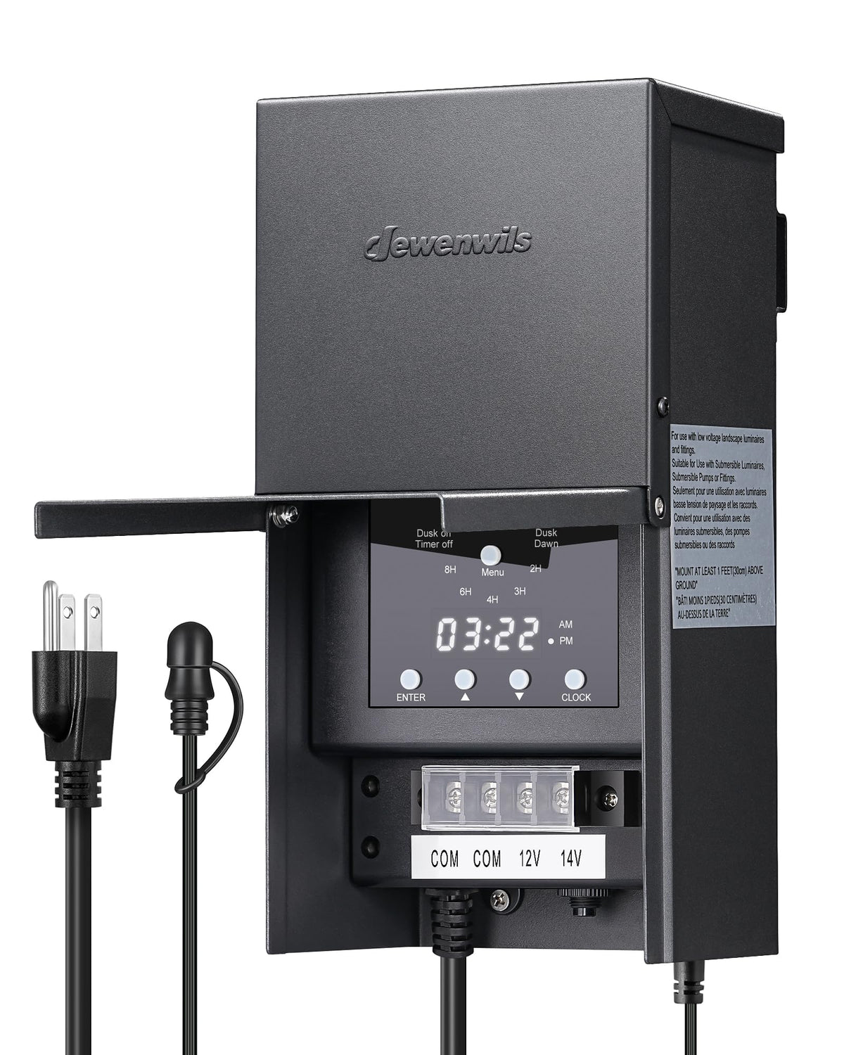 200W Low Voltage Landscape Lighting Transformer F17190