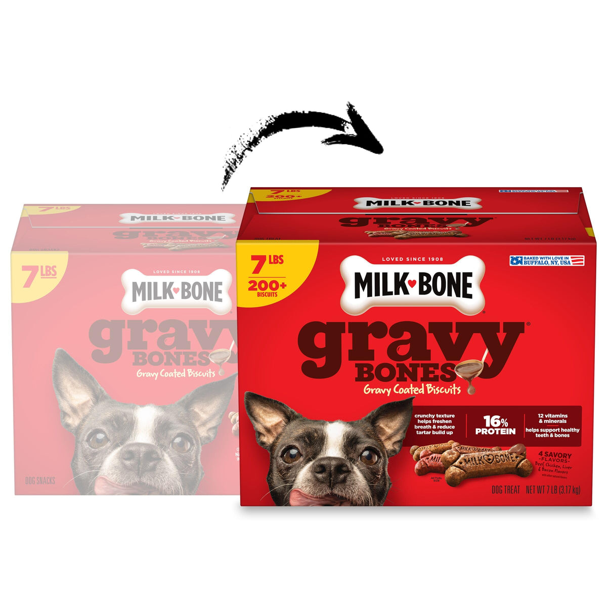 Gravy Coated Small Dog Biscuits W86800