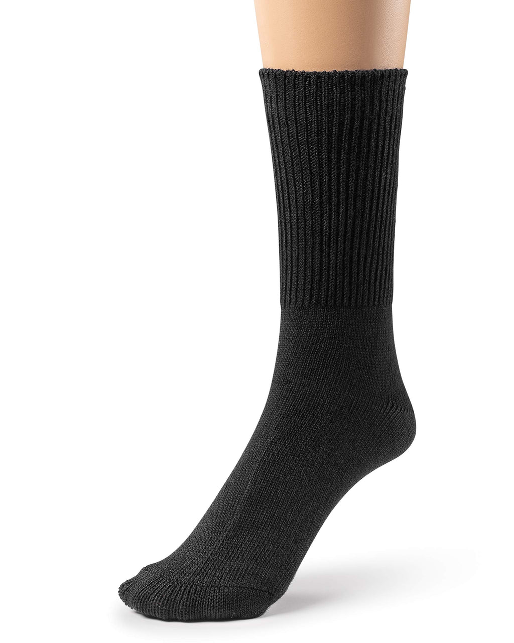 Diabetic Seamless Soft Crew Socks Bamboo Viscose P342595