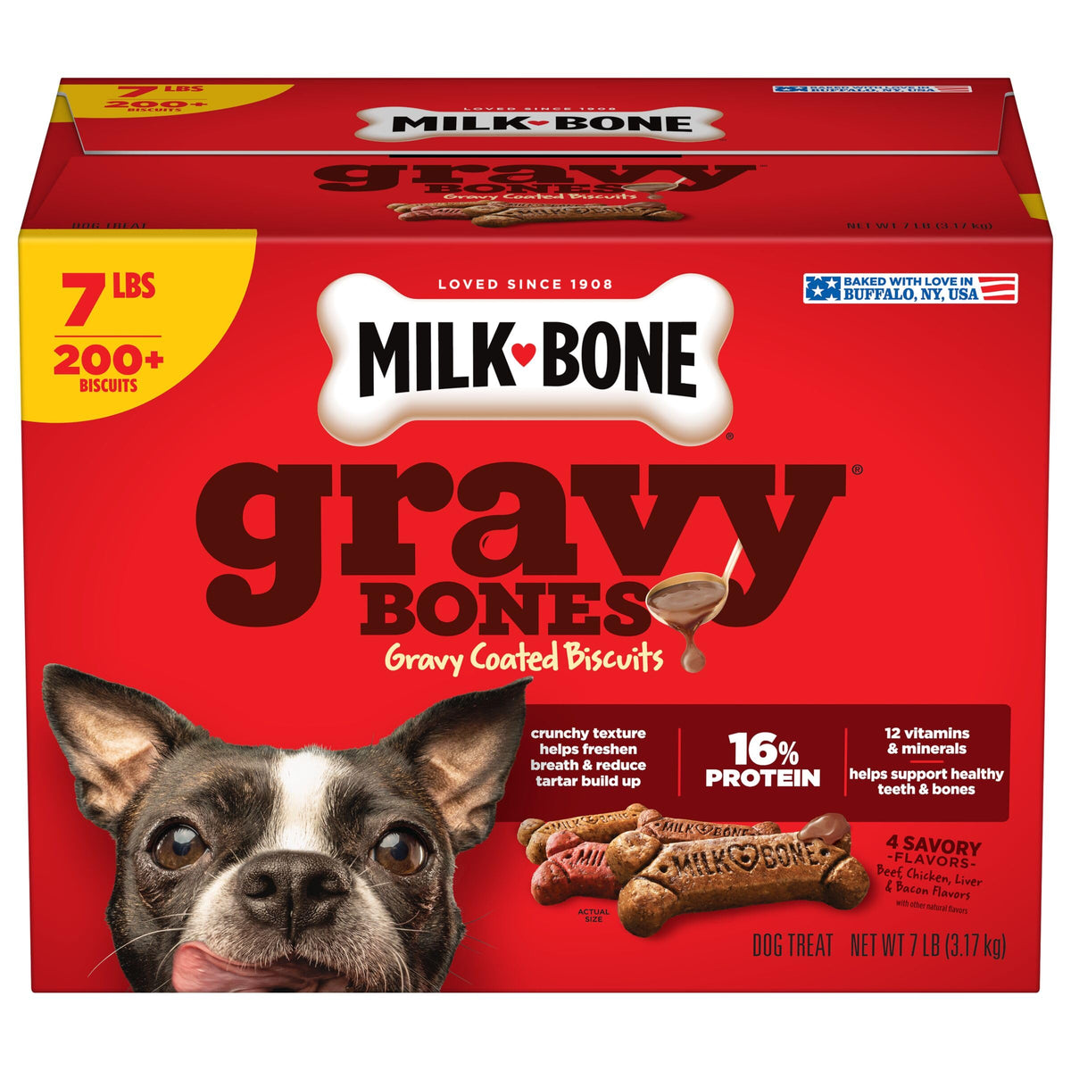 Gravy Coated Small Dog Biscuits W86800