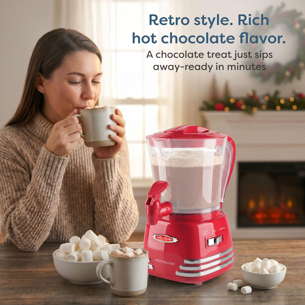 Hot Chocolate Maker & Milk Frother 4-Cup G8417