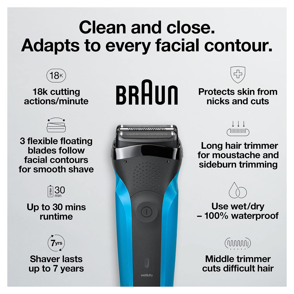Wet & Dry Electric Shaver K3649