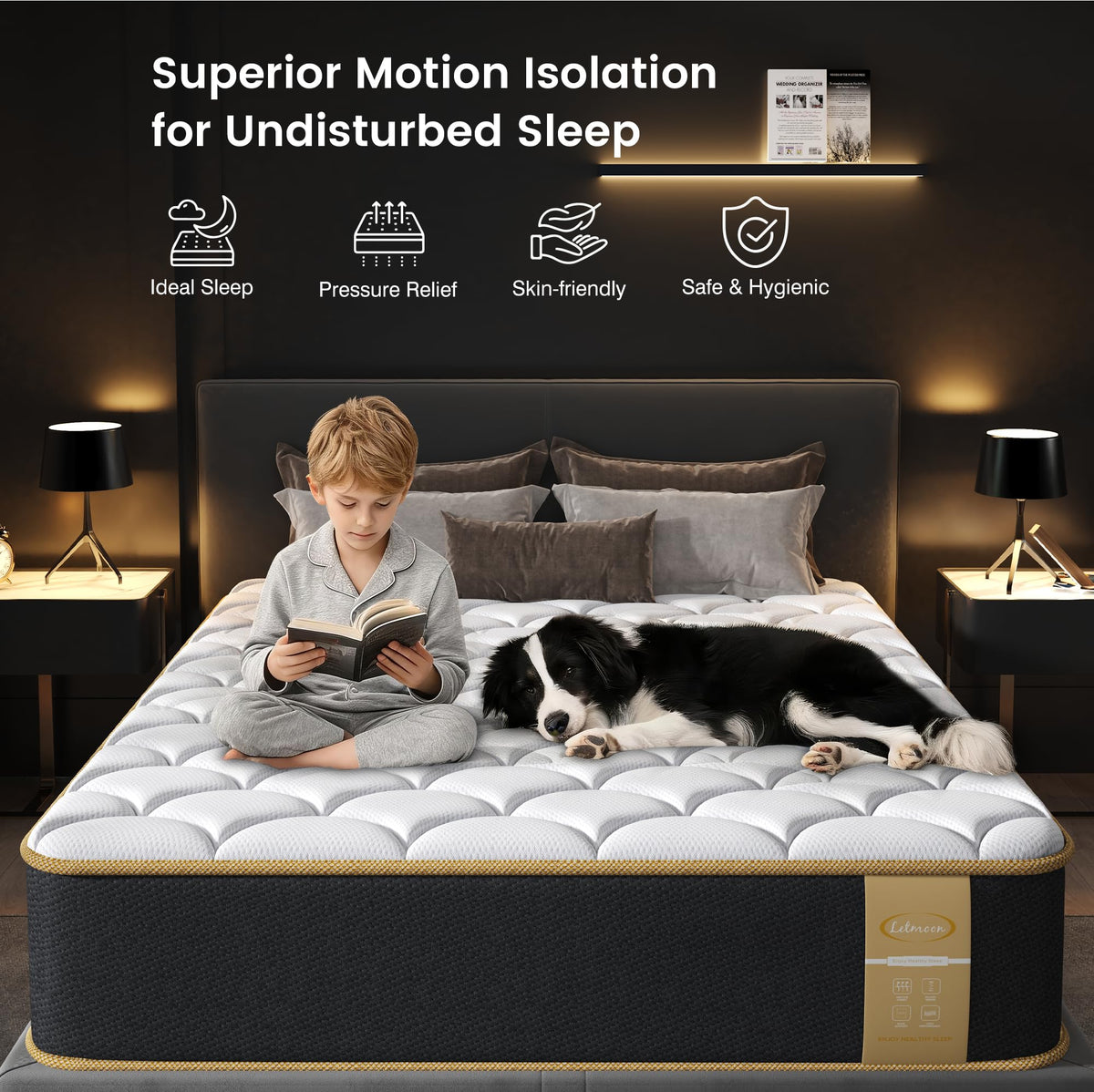 Full Size 8 Inch Gel Memory Foam Hybrid Mattress M832804