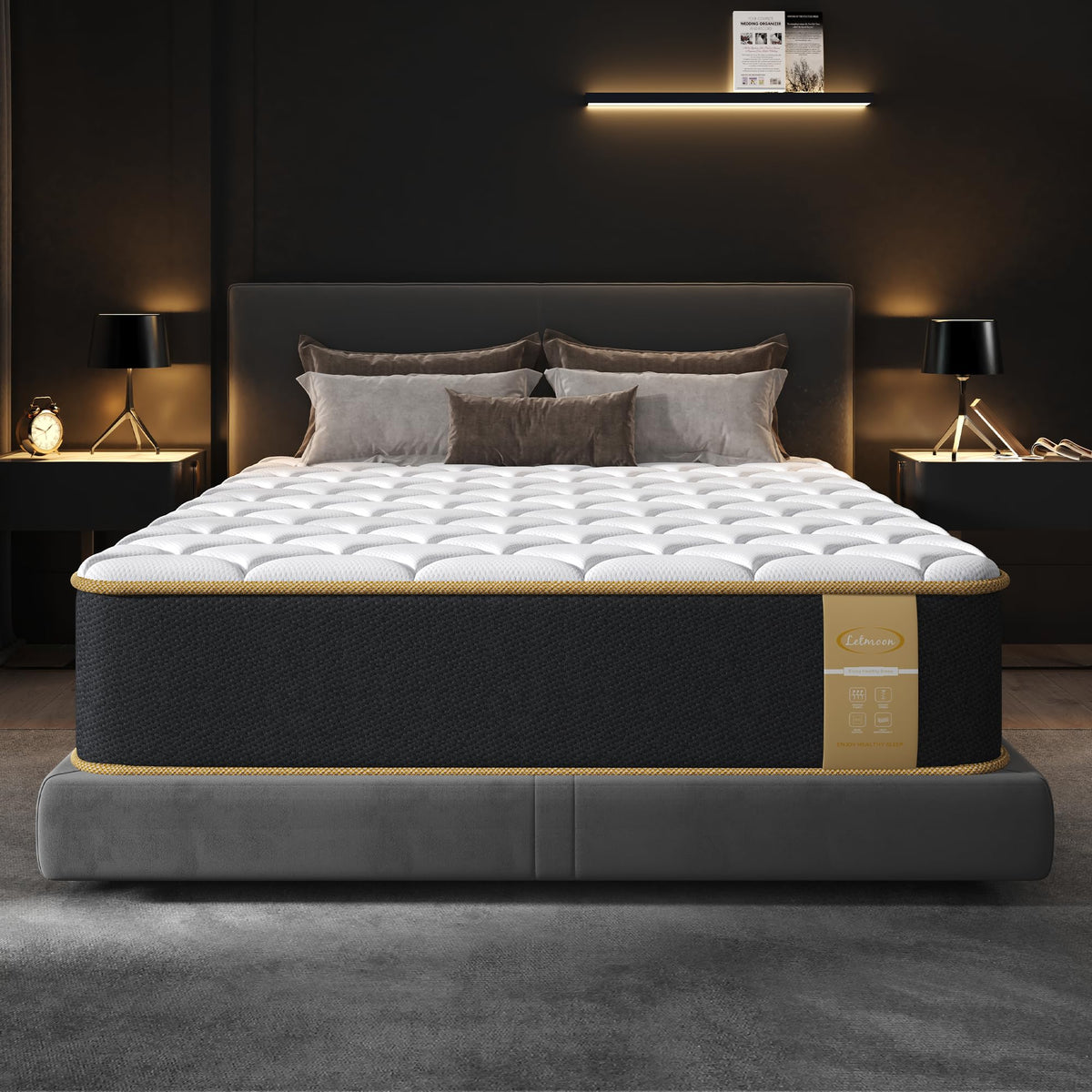 Full Size 8 Inch Gel Memory Foam Hybrid Mattress M832804