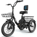 1200W Folding 3 Wheel Electric Trike N632020