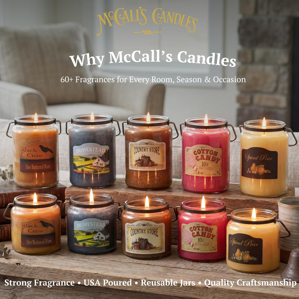 16 oz Two-Wick Vanilla Scented Candle K7601