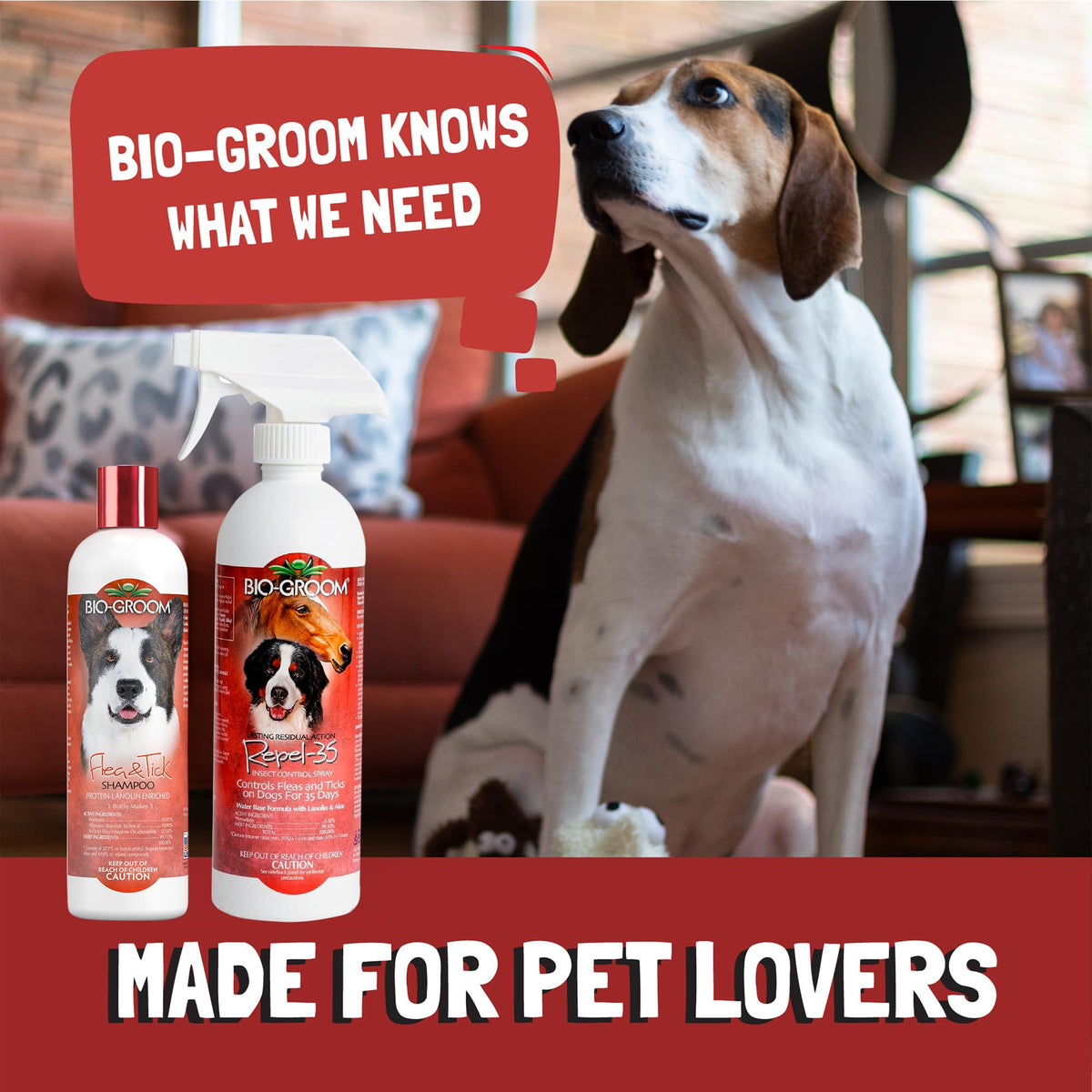 Flea & Tick Dog Shampoo & Repel Spray J490267