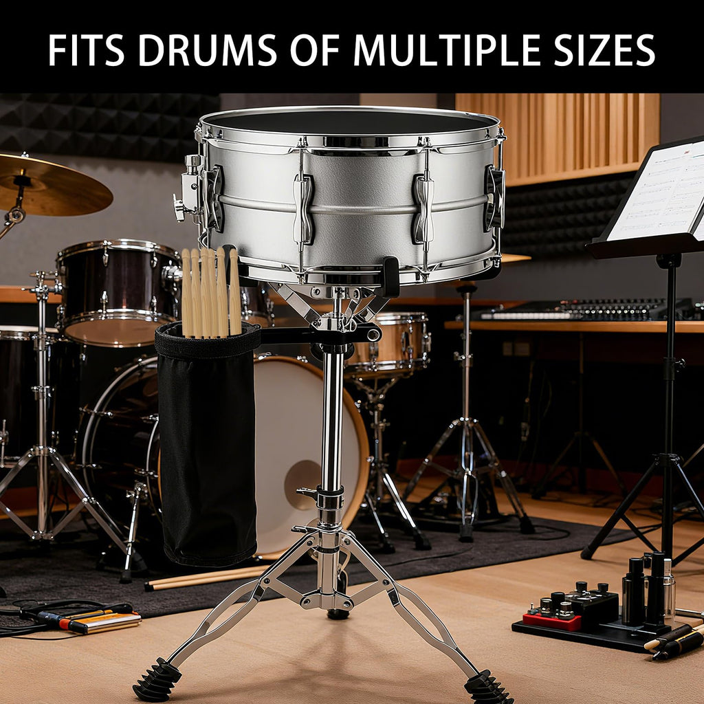 Adjustable Snare Drum Stand with Sticks Holder Q64641