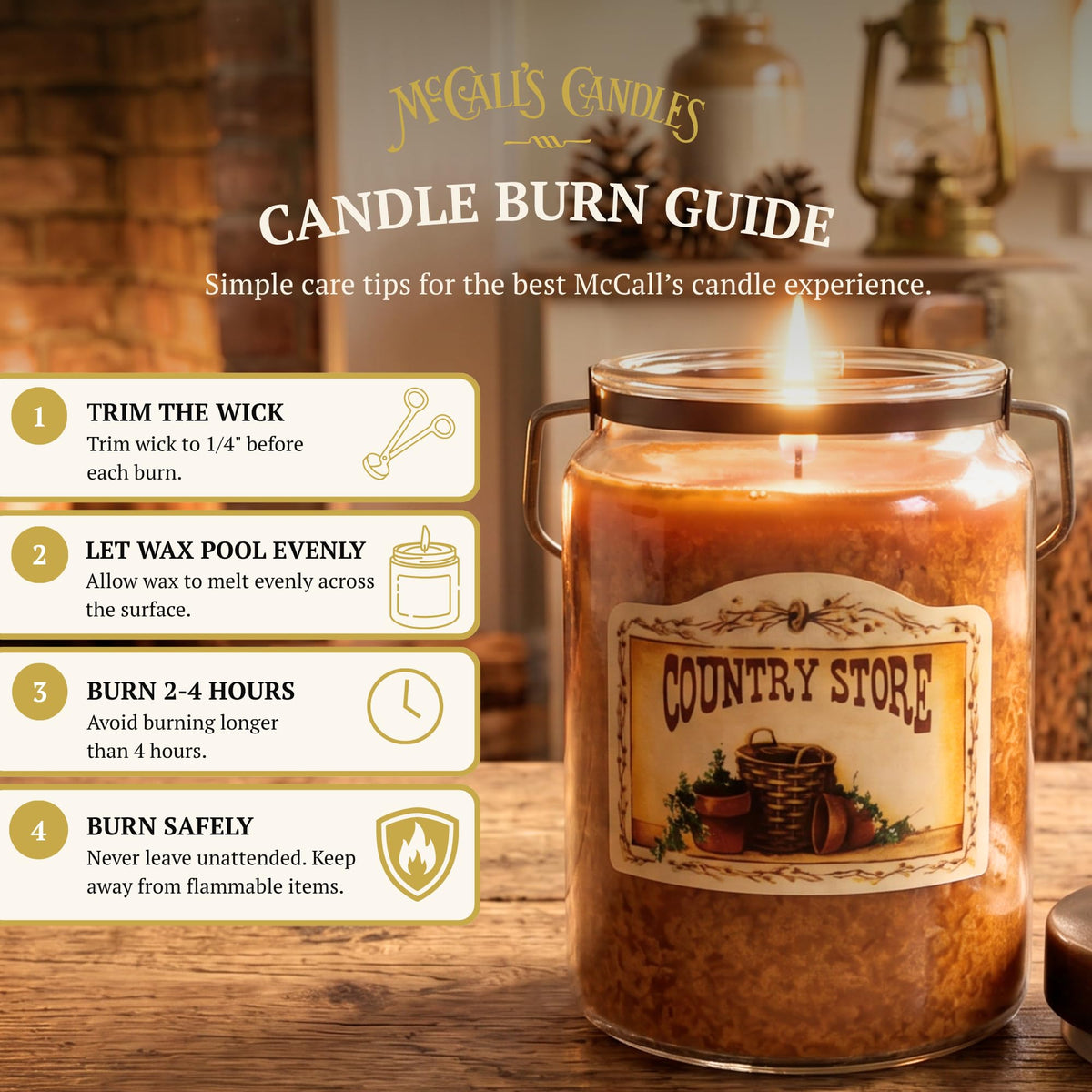 16 oz Two-Wick Vanilla Scented Candle K7601