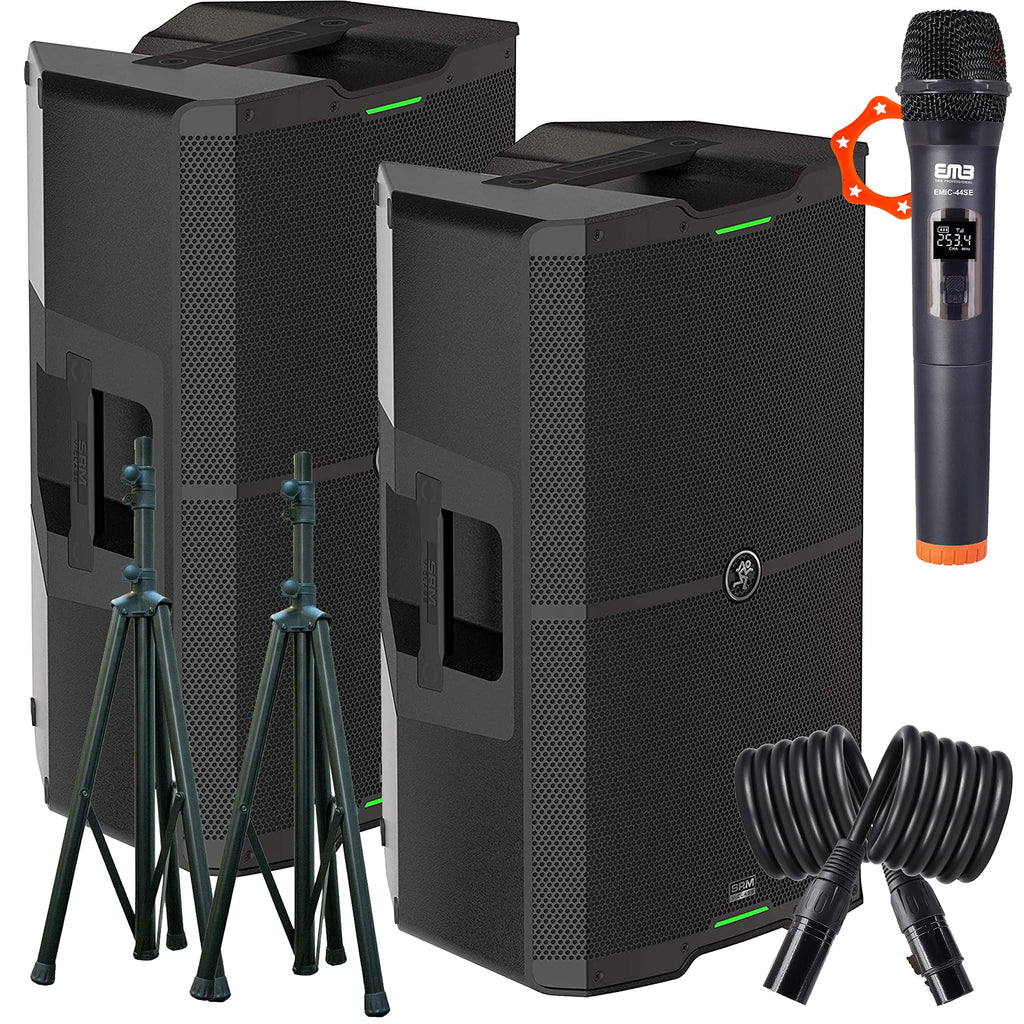 15-Inch 2000W Powered Loudspeaker Pair Z59665